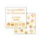 Candy Corns Gift Tag
