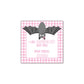 Hanging with You - pink gingham Gift Tag
