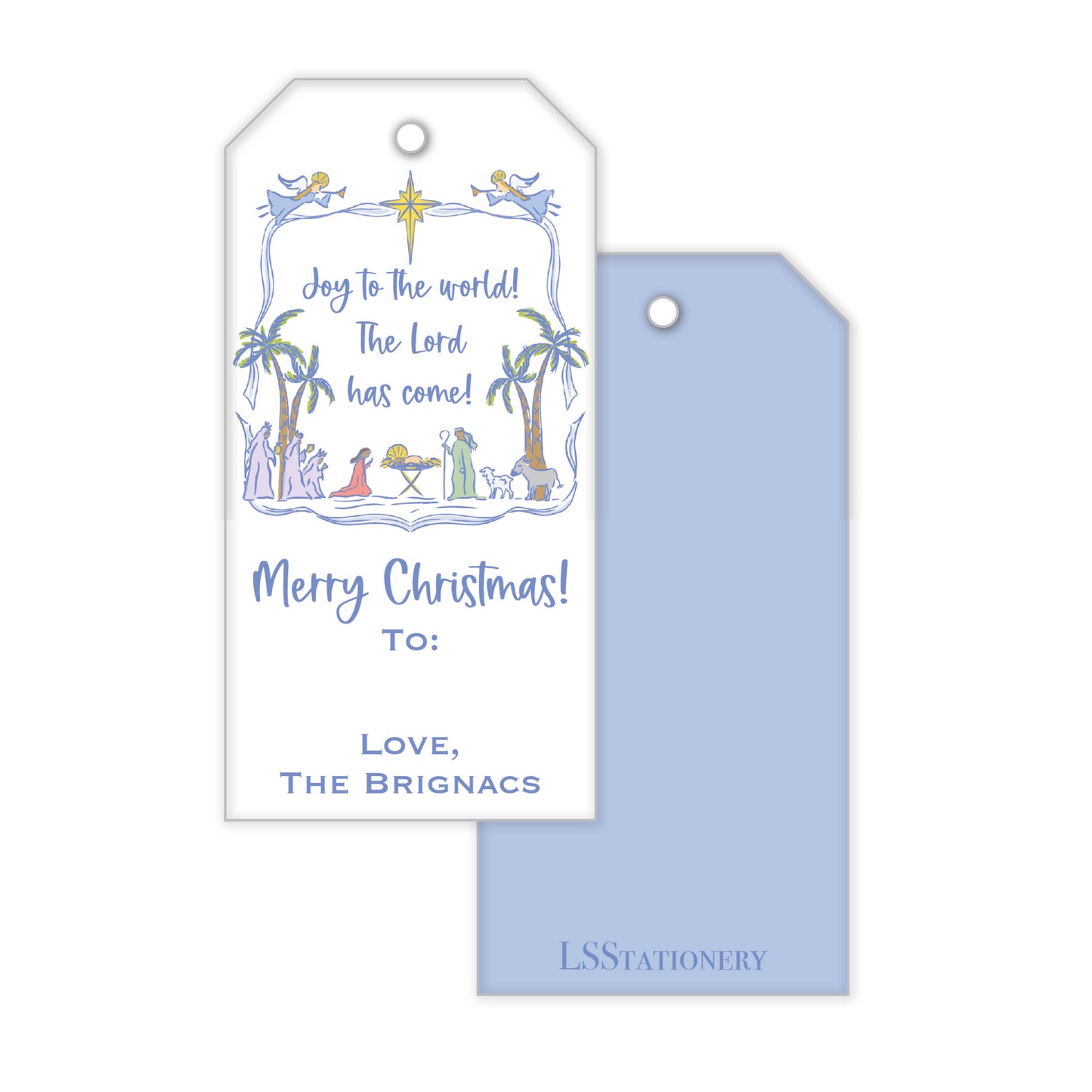 Nativity Gift Tag