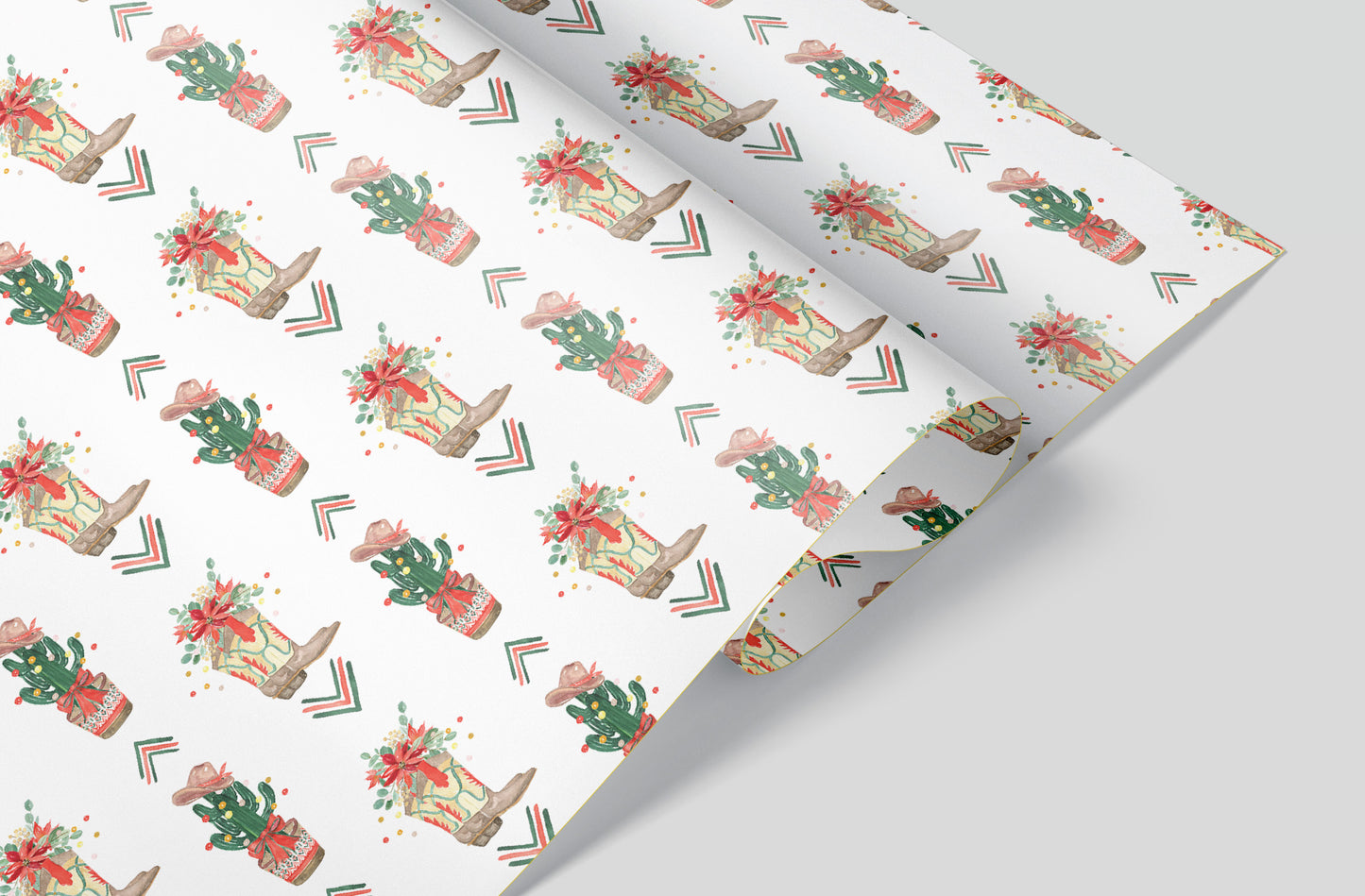 Southwest Christmas Wrapping Paper Pre-Order